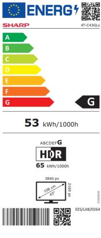 Sharp 43GP6265E