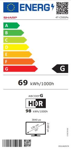 Sharp 50GP6265E