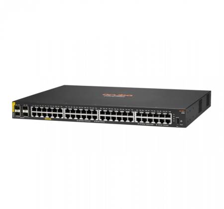 HPE Aruba Networking CX 6100 48G Class4 PoE 4SFP+ 370W Switch