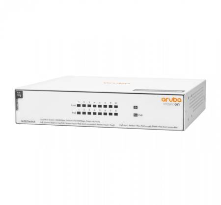 HPE Networking Instant On Switch 8p Gigabit CL4 PoE 64W 1430