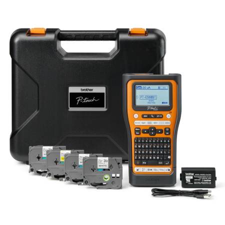 Brother PT-E560BTSP Handheld Industrial Labelling system + 1x TZEFX231