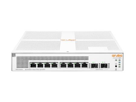 HPE Networking Instant On Switch 8p Gigabit CL4 PoE 2p SFP 124W 1930