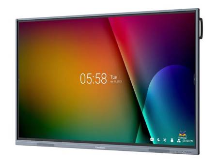 VIEWSONIC IFP7533-G 75inch 40multi touch 7H 3840x2160 400nits 5000:1 8G RAM/128GB Storage OPS x1 Wi-Fi slot x1