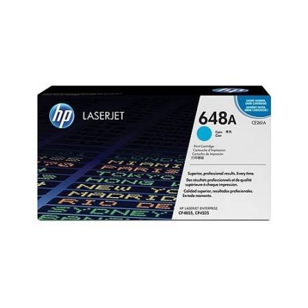 HP 648A Cyan LaserJet Toner Cartridge