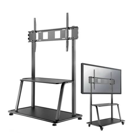 Neomounts Mobile Flat Screen Floor Stand (stand+trolley) (height: 137-162 cm) box 1&2