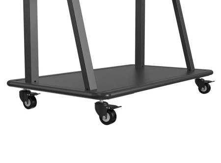 Neomounts Mobile Flat Screen Floor Stand (stand+trolley) (height: 137-162 cm) box 1&2