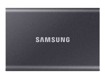 SAMSUNG Portable SSD T7 4TB extern USB 3.2 Gen 2 titan grey