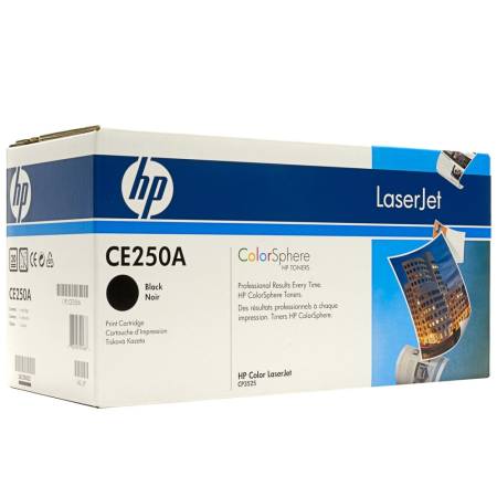 HP Color LaserJet CE250A Black Print Cartridge