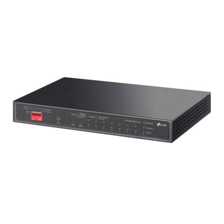 10-портов гигабитен настолен комутатор TP-Link TL-SG1210PP с 6-порта PoE+ и 2-порта PoE++