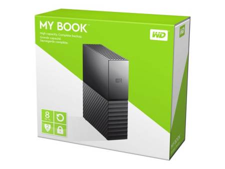 WD My Book 8TB HDD USB3.0 3.5inch RTL extern RoHS compliant WD SmartWare Pro