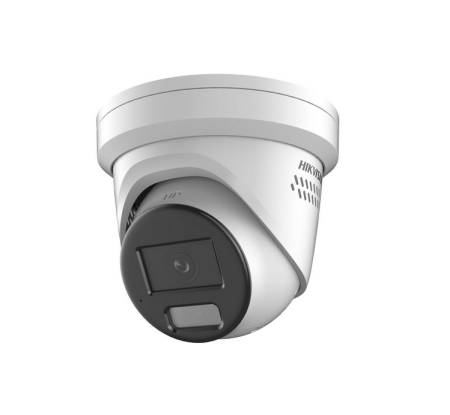 HikVision 2 MP AcuSense Fixed Turret Network Camera with Strobe Light and Audible Warning