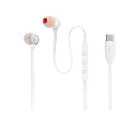 JBL T310C WHT USB-C In-ear headphones