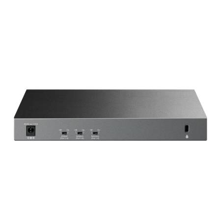 10-портов гигабитен настолен комутатор TP-Link LS1210GP с 8-PoE+ порта