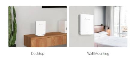 Настолна Wi-Fi 6 точка за достъп TP-Link Omada EAP610GP-Desktop GPON AX1800