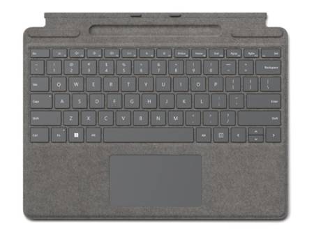 MICROSOFT Surface Pro 9/10 Typecover with Slim Pen COMM Platinum Eng Intl CEE EM