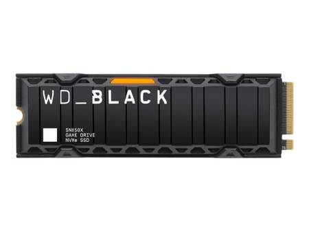 WD Black 1TB SN850X NVMe SSD Supremely Fast PCIe Gen4 x4 M.2 with heatsink internal single-packed