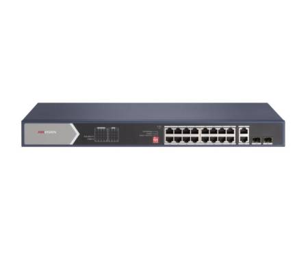 HikVision 20 Port Gigabit Unmanaged POE Switch
