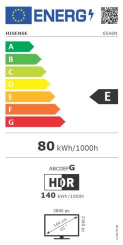 Hisense 65" A6N
