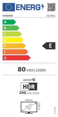 Hisense 65" U8NQ