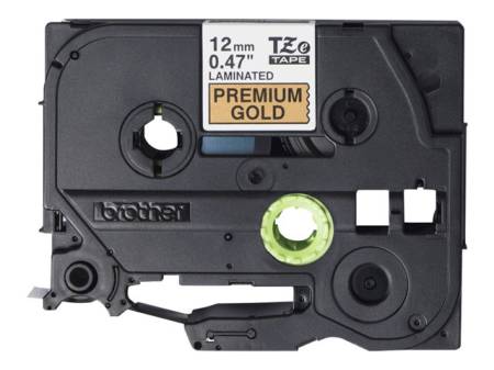 BROTHER TZEPR831 Tape cassettes 6-12 mm bandwidth Premium gold black
