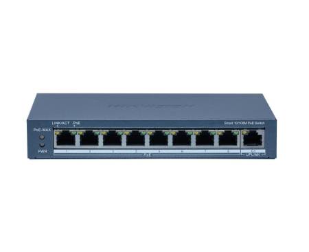 HikVision 9 Port Fast Ethernet Smart POE Switch