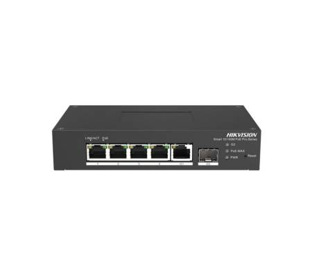 HikVision 6 Port Fast Ethernet Smart Harsh POE Switch