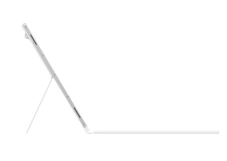 Samsung Tab S10 Ultra/S9 Ultra Book Cover Keyboard Slim White