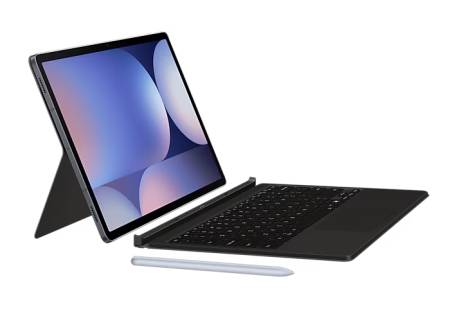 Samsung Tab S10+/S9+/S9 FE+ Book Cover Keyboard Black