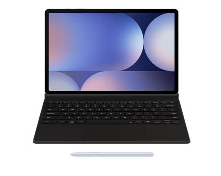 Samsung Tab S10+/S9+/S9 FE+ Book Cover Keyboard Black