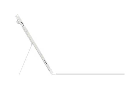 Samsung Tab S9/S9 FE Book Cover Keyboard White