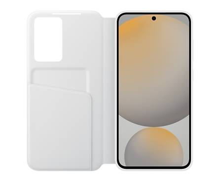 Samsung S24 FE Smart View Wallet Case White