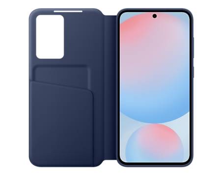 Samsung S24 FE Smart View Wallet Case Blue