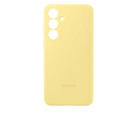 Samsung S24 FE Silicone Case Yellow