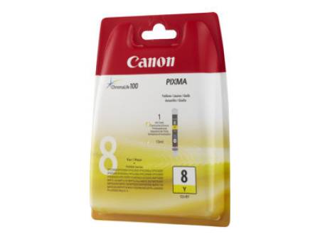 CANON CLI-8Y ink cartridge yellow standard capacity 13ml 1-pack
