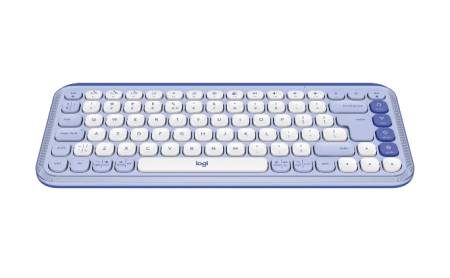 Logitech Pop Icon Keys - Lilac - US INT'L - BT - N/A - INTNL-973