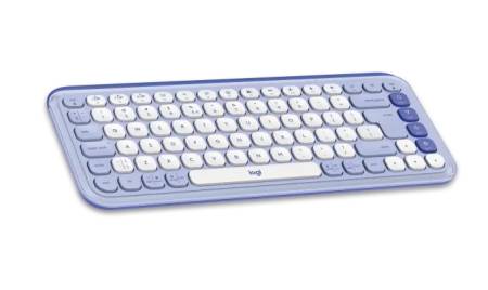 Logitech Pop Icon Keys - Lilac - US INT'L - BT - N/A - INTNL-973