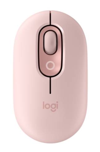 Logitech POP Mouse with emoji -  ROSE - BT - N/A - EMEA28i-935 - FY25