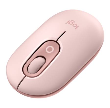 Logitech POP Mouse with emoji -  ROSE - BT - N/A - EMEA28i-935 - FY25