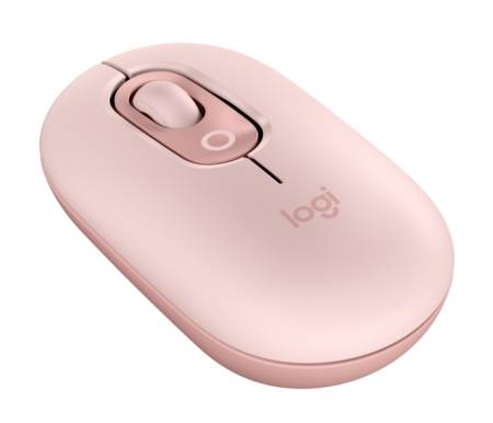 Logitech POP Mouse with emoji -  ROSE - BT - N/A - EMEA28i-935 - FY25