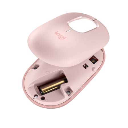 Logitech POP Mouse with emoji -  ROSE - BT - N/A - EMEA28i-935 - FY25