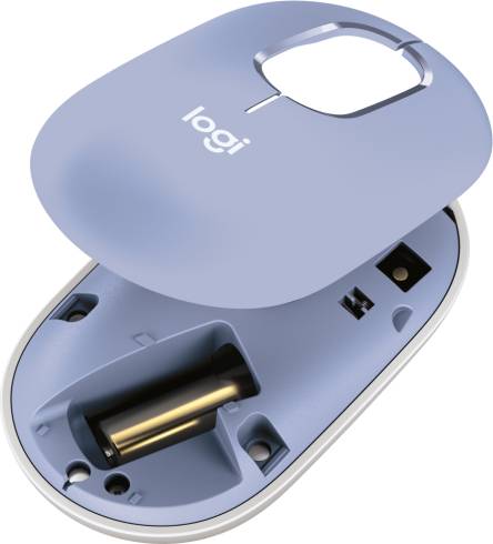 Logitech POP Mouse with emoji -  LILAC - BT - N/A - EMEA28i-935 - FY25