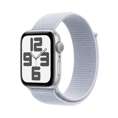 Apple Watch SE2 v3 GPS 40mm Silver Alu Case with Blue Cloud Sport Loop
