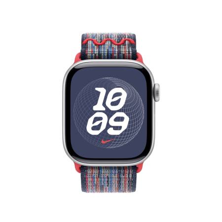 Apple Watch 40mm Nike Sport Loop: Blue/Red Nike Sport Loop