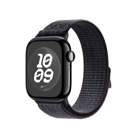 Apple Watch 40mm Nike Sport Loop: Black/Blue Nike Sport Loop