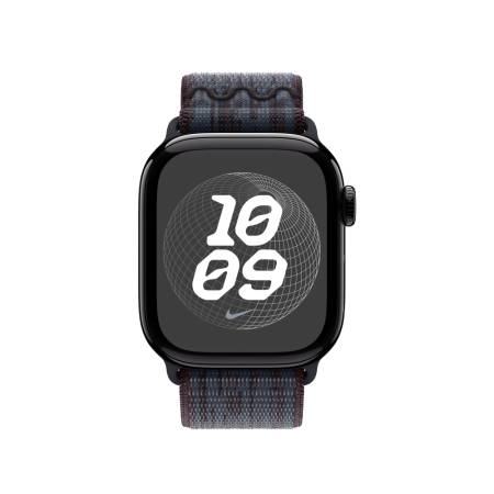 Apple Watch 40mm Nike Sport Loop: Black/Blue Nike Sport Loop