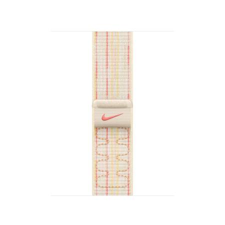 Apple Watch 40mm Nike Sport Loop: Starlight/Pink Nike Sport Loop