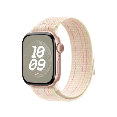 Apple Watch 40mm Nike Sport Loop: Starlight/Pink Nike Sport Loop