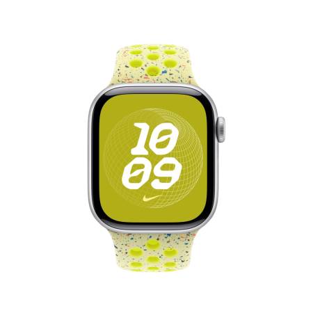 Apple Watch 40mm Nike Sport Band: Volt Splash Nike Sport Band - S/M