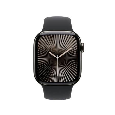 Apple Watch 42mm Sport Band: Black Sport Band - M/L