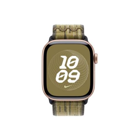 Apple Watch 42mm Nike Sport Loop: Green/Gray Nike Sport Loop